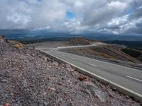 New Zealand's North Island Mountain Road Aerial View