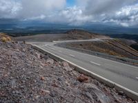 New Zealand's North Island Mountain Road Aerial View