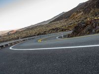 New Zealand's North Island Road at Dawn