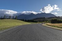 New Zealand Road: Asphalt and Mountain Landscape