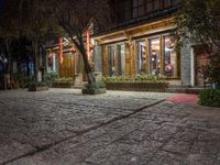 Night in the Ancient Village of Lijiang, China