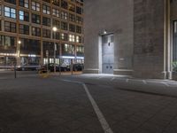 Night in Berlin, Germany: Architecture in the City