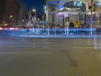 Night in Berlin, Germany: Classic Architecture