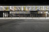 Night City Lights: Reflections in a Metropolitan Area