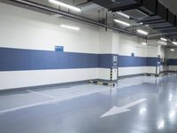 Night City Lights: Parking Garage Illuminated