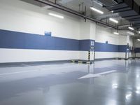 Night City Lights: Parking Garage Illuminated