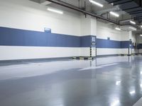 Night City Lights: Parking Garage Illuminated