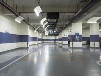 Night City: Parking Structure in Beijing, China