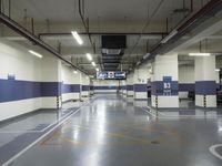 Night City: Parking Structure in Beijing, China