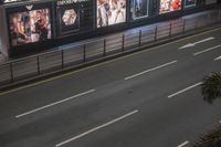 Cityscape at Night in Hong Kong, China