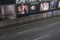 Cityscape at Night in Hong Kong, China