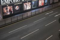 Cityscape at Night in Hong Kong, China