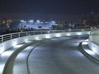 Night Cityscape of Los Angeles, California