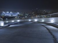 Night Cityscape of Los Angeles, California