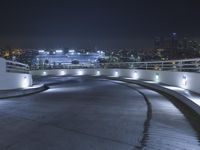 Night Cityscape of Los Angeles, California