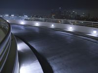 Night Cityscape of Los Angeles, California