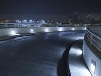 Night Cityscape of Los Angeles, California