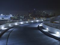 Night Cityscape of Los Angeles, California