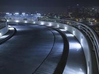 Night Cityscape of Los Angeles, California