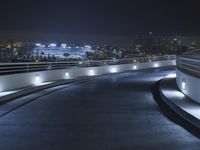 Night Cityscape of Los Angeles, California