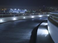 Night Cityscape of Los Angeles, California