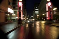 Night Cityscape in Portland, Oregon