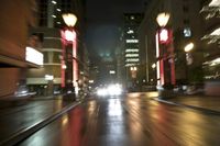 Night Cityscape in Portland, Oregon