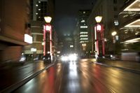 Night Cityscape in Portland, Oregon