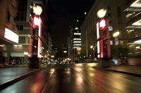 Night Cityscape in Portland, Oregon