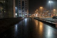 Night Cityscape: Reflecting in the Water