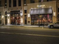 Night in Detroit: Modern Architecture and Urban Cityscape