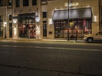 Night in Detroit: Modern Architecture and Urban Cityscape