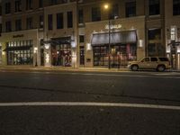 Night in Detroit: Modern Architecture and Urban Cityscape