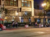 Night in Downtown Los Angeles, California