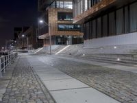 Night in Hafencity, Hamburg, Germany