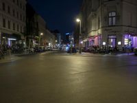 Night in Berlin: City Lights and Architecture