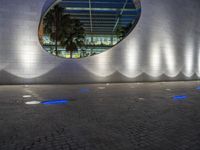 Night in Lisbon's Business District: A Glimpse of Modern Architecture