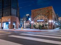 Night in Los Angeles Arts District