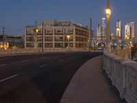 Night in the Metropolis: Street Lights and Cityscape