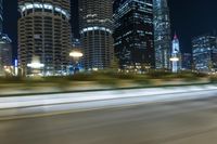 Night Lights in Chicago, Illinois: Urban Design at its Best