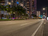 Night in Miami Beach, Florida