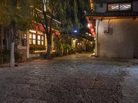 Night in Old Town Lijiang, Yunnan, China