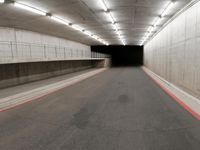 Night Racing Track Tunnel: Speed and Excitement at Night