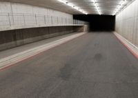 Night Racing Track Tunnel: Speed and Excitement at Night