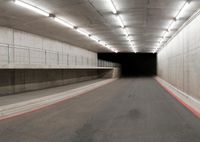 Night Racing Track Tunnel: Speed and Excitement at Night