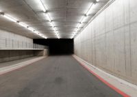Night Racing Track Tunnel: Speed and Excitement at Night