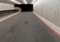 Night Racing Track Tunnel: Speed and Excitement at Night