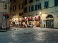 Night Road in Tuscany, Italy