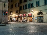 Night Road in Tuscany, Italy