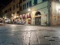 Night Road in Tuscany, Italy